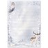 A5 Winter Notepad - Double Sided_