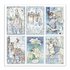 Paper Sheet Stamperia - 30,5 x 30,5 - Rounds - Winter Tales Cards_