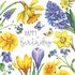Nina Chen Postcard | Happy Birthday (Spring flowers)_