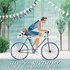 Mila Marquis Postcard | Happy Birthday (Cyclist)_