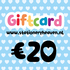Stationery Heaven Giftcard - 20 euro_