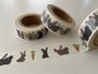 Washi Masking Tape | Bunnies and Carrots_