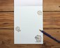 Letter Paper Pad | Cat Cat Little Stars_