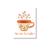 Postcard Craft Only Happy Things | tea-riffic_