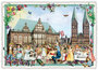 PK 226 Tausendschön Postcard | Bremen, Rathaus und Dom_