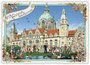 PK 694 Tausendschön Postcard | Hannover-Neues Rathaus _