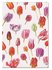 A4 Plastic File Folder: Collage of Tulips, Anita Walsmit Sachs_