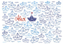 Search Postcard | Ahoi (Paper Boats)_