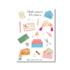 A5 Stickersheet stationery - Only Happy Things_
