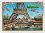 PK 594 Tausendschön Postcard | Paris - Eiffel Tower_