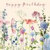 Sabina Comizzi Postcard | Happy Birthday (Flower meadow)_