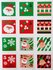 Sluitzegel Stickers X-mas | Christmas Stamps_