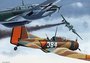 Postcard | Douglas 8A + Messerschmitt Bf 110s_