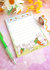 Itty Bitty Bunnies kawaii A6 Memopad by Dreamchaserart_