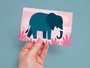 Postcard Set Wild Animals by Heleen van den Thillart_