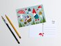 Postcard Set Happy Gnomes by Heleen van den Thillart_