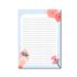 A5 Stationery Blue Notepad - Double Sided_