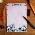 A5 Panda Cherry Blossom Notepad - by TinyTami_