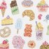 Seal Sticker with Glitter Foil | Candy_