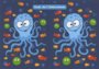 Search Postcard | Finde die 9 Unterschiede (Octopus-Rätsel)_