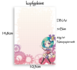 A6 Steampunk Unicorn Chibi Nozomi Notepad - by Hidekos Artwork_