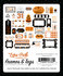 Echo Park Halloween Party Frames & Tags (HP250025)_