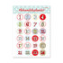 Classic advent calendar sticker - Krima & Isa_