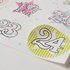 Starry advent calendar sticker - Krima & Isa_