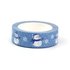 Washi Tape | Blue with Snowmen and Snow Crystals_