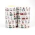 Washi Tape | Animals with winter clothes and hats_