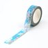 Washi Tape | Windmills in a meadow  - with Silver Foil _