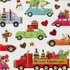Stickervel met Goudfolie | Driving home for Christmas_