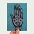 Postcard Hamsa Hand (Black) - Karina Moller Art_