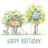 Adobe Stock Postcard | Happy Birthday (Treehouses)_