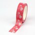 Washi Masking Tape | Pink with White Hearts_