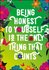 Museum Cards Postcard | Being honest to yourself, Frida_
