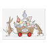 Toy Wagon postcard - by Krima & Isa _