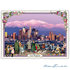 PK 1014 Tausendschön Postcard | USA - Los Angeles, Skyline_