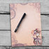 A5 Notepad Steampunk Fox Chibi - by Hidekos Artwork_