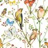 Adobe Stock Postcard | birds and butterflies_