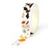 Washi Tape | Halloween Mix with Halloween White Ghost Bat Orange Moon BOO on white_