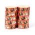 Washi Tape | Halloween Orange with Witch Shoes Ghost Candles_