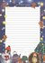 A5 Christmas with Friends Notepad - Double Sided - Romyillustrations_