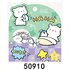 Nekoni Sticker Flakes Sack | Lovely Little Bear and Penguin_