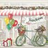 Barbara Behr - Auguri Postcard | Happy Birthday (Bikes)_