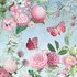 Barbara Behr - Auguri Postcard | Flowers and Butterflies_
