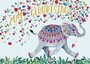 Mila Marquis Postcard | Zum Geburtstag (Elephant)_