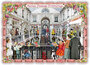 PK 8013 Barbara Behr Glitter Postcard | Nantes - Passage Pommeraye_