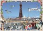 PK 8049 Barbara Behr Glitter Postcard | Blackpool_