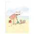 Postcard Belle and Boo | Seaside & Sandcastles_